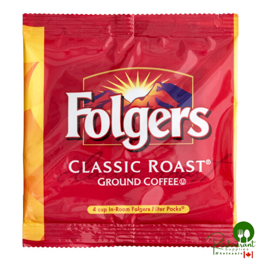 Folgers Classic Roast 4-Cup Coffee Filter Pack - 200Case