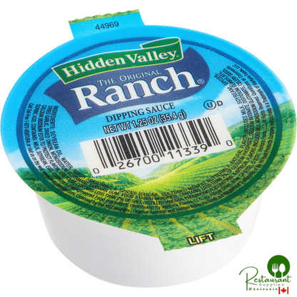 Hidden Valley Original Ranch Dressing Cup 1.25 oz. - 160/Case