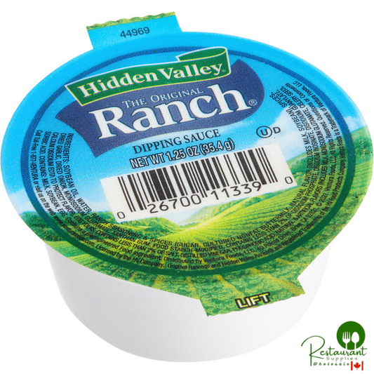 Hidden Valley Original Ranch Dressing Cup 1.25 oz. - 160/Case
