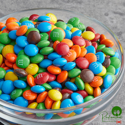 M&M's® Milk Chocolate Mini Bits Topping - 25 lb