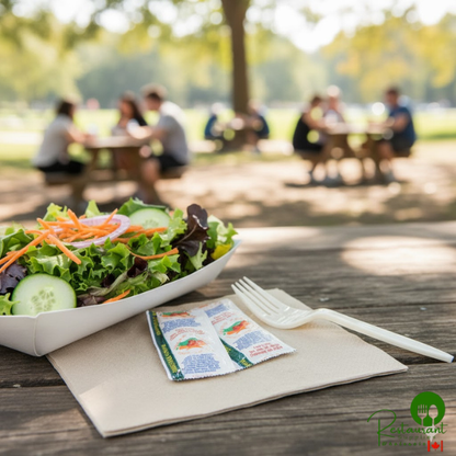 9 Gram Ranch Dressing Portion Packets - 200/Case