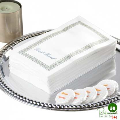 Hoffmaster 856505 Linen-Like 12" x 17" Regal 1/6 Fold Guest Towel - 500/Case