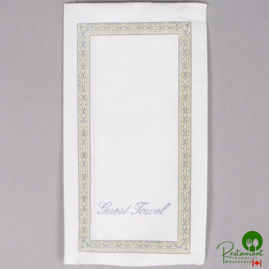 Hoffmaster 856505 Linen-Like 12" x 17" Regal 1/6 Fold Guest Towel - 500/Case