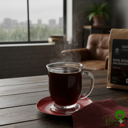 Crown Beverages Royal Reserve Guatemalan Whole Bean Coffee 2 lb. - 5/Case