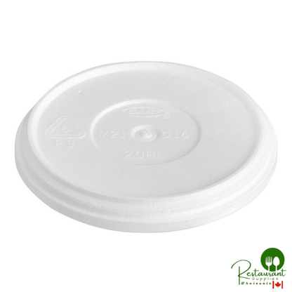 Dart 20RL Foam Vented Lid - 50/Pack