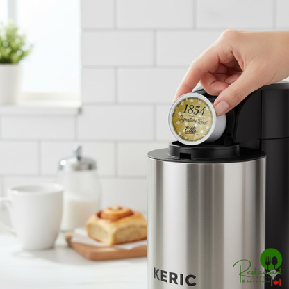 Ellis 24-Count 1854 Roast Coffee Single Serve Cups - 4/Case