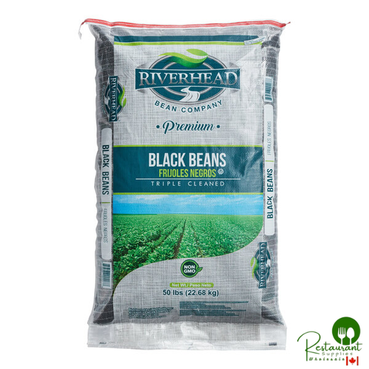 Dried Black Beans 50 lb.