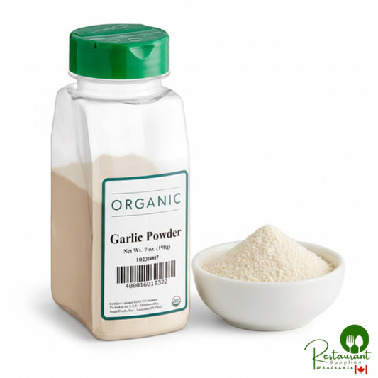 Organic Garlic Powder By Prime 7 oz. - 12/Case