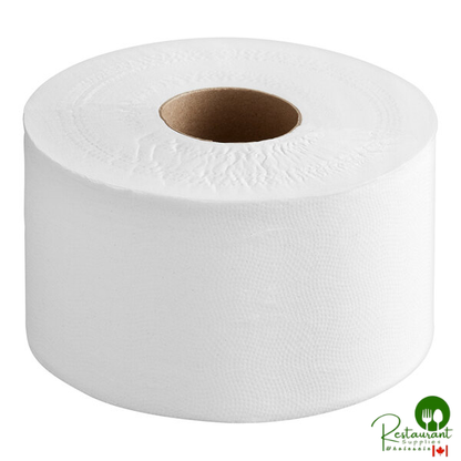 Prime Select Compact Jumbo Jr. 550' 2-Ply Toilet Paper Roll with 7" Diameter - 12/Case