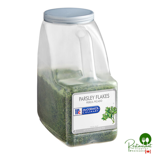 McCormick Culinary Parsley Flakes 10 oz. - 3/Case