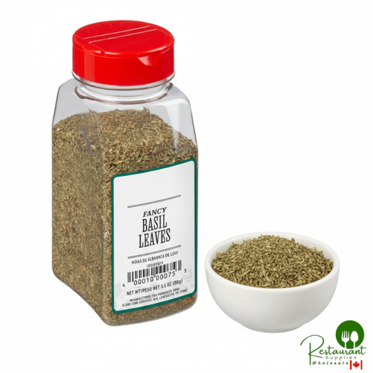 Fancy Basil Leaves By Prime - 3.5 oz. - 12/Case