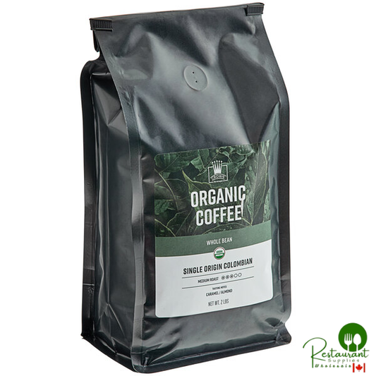 Crown Beverages Organic Single Origin Colombian Whole Bean Coffee 2 lb.