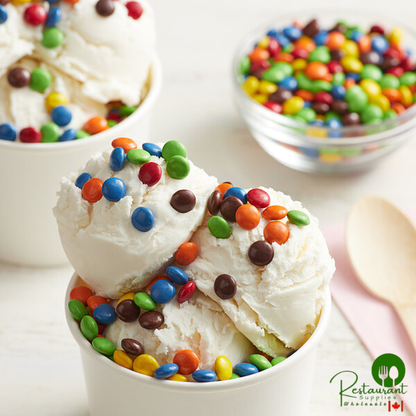 Chocolate Rainbow Mini Gems Topping - 15 lb.