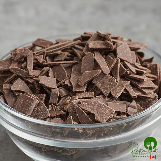Dark Chocolate Flakes Topping - 45 lb.