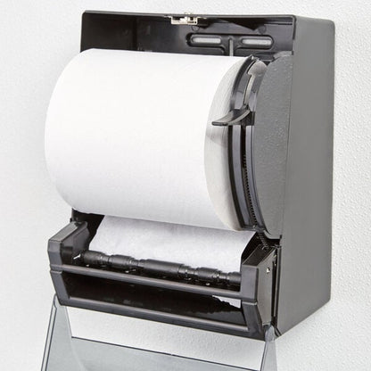 Lavex 8" White Hardwound Paper Towel, 800 Feet / Roll - 6/Case