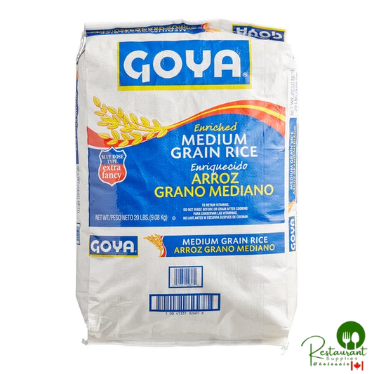 Goya 20 lb. Enriched Medium Grain Rice