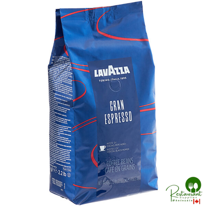 Lavazza Gran Espresso Whole Bean Espresso 2.2 lb. - 6/Case