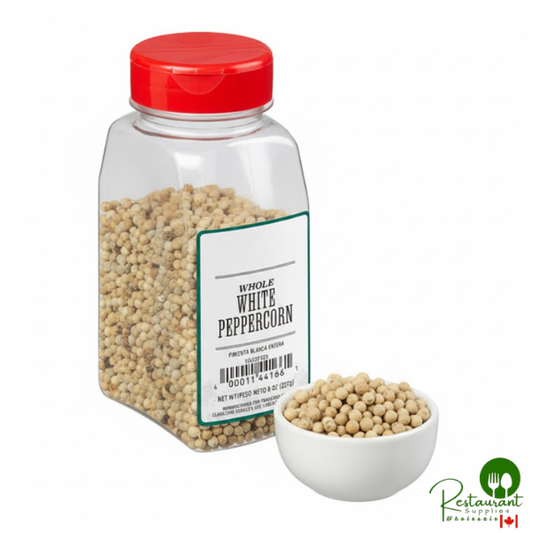 Whole White Peppercorn By Prime - 8 oz. - 12/Case
