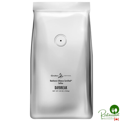 Caribou Coffee Daybreak Morning Blend Whole Bean Coffee 2.5 lb. - 4/Case