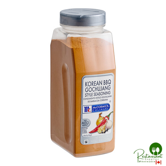McCormick Culinary Korean BBQ Gochujang Style Seasoning 24.5 oz. - 6/Case
