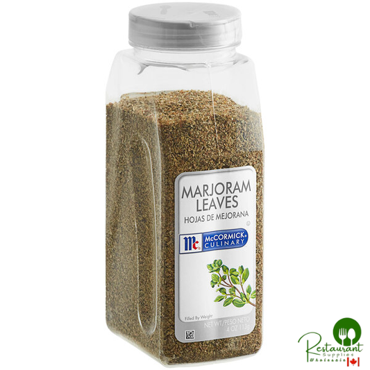 McCormick Culinary Marjoram Leaves 4 oz. - 6/Case