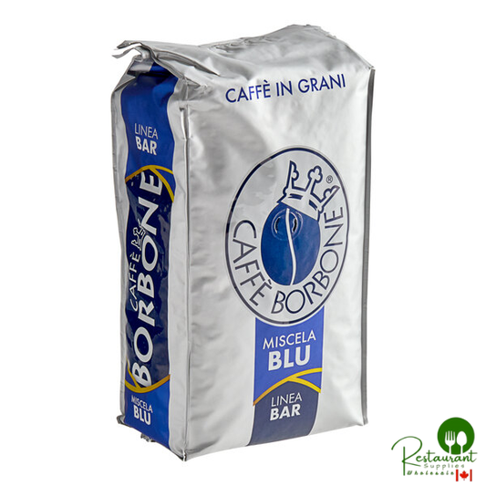 Caffe Borbone Blue Blend Whole Bean Espresso 2.2 lb. - 6/Case