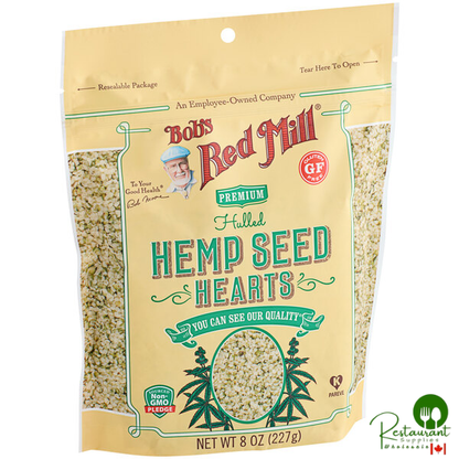 Bob's Red Mill Gluten-Free Hulled Hemp Seed Hearts 8 oz. - 5/Case