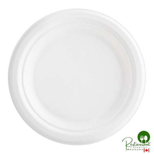 EcoChoice 7" White Plant Fiber Plate - 125/Pack