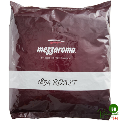 Ellis Mezzaroma 1854 Roast Whole Bean Coffee 2 lb. - 5/Case
