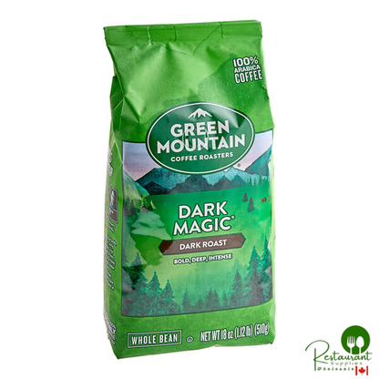 Green Mountain Coffee Roasters Dark Magic Whole Bean Coffee 18 oz. - 6/Case