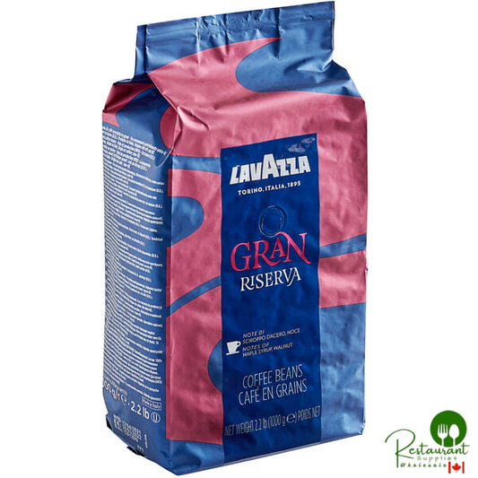 Lavazza Gran Riserva Whole Bean Espresso 2.2 lb. - 6/Case