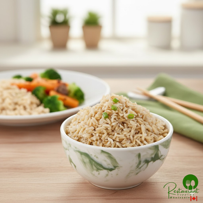 Lotus Foods Regenerative Organic Long Grain Brown Basmati Rice 30 oz. - 6/Case