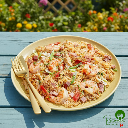 Zatarain's 40 oz. Reduced Sodium Jambalaya Mix - 6/Case