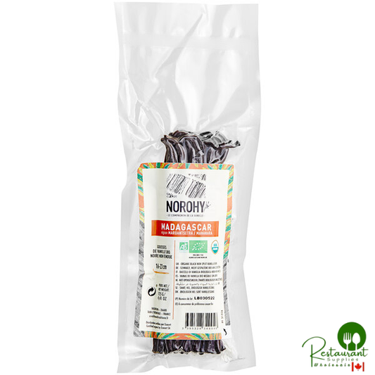 Norohy Organic Madagascar Vanilla Beans 4.4 oz.