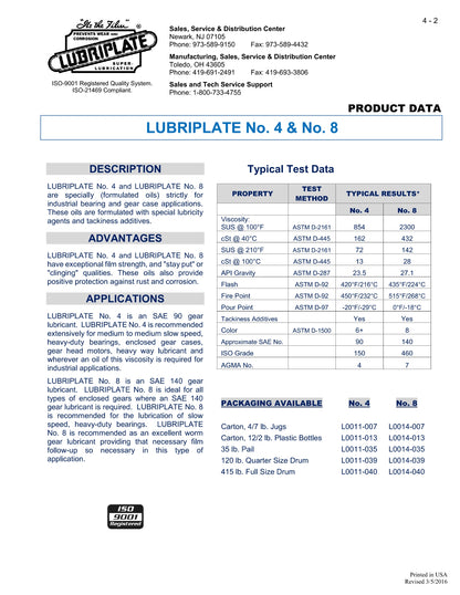 L0011-035 LUBRIPLATE NO. 4 – 5 GALLON PAIL