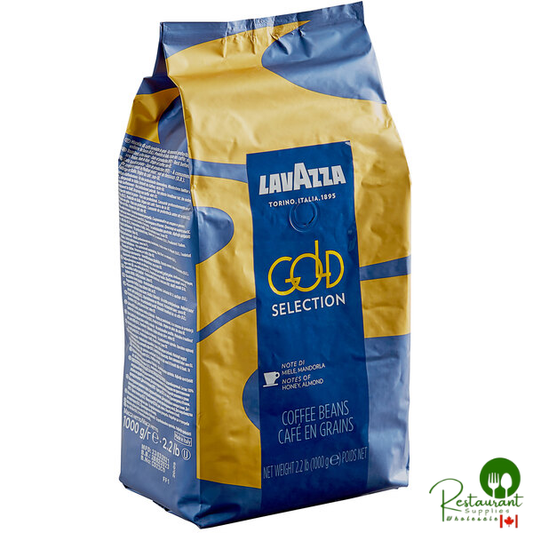 Lavazza Gold Selection Whole Bean Espresso 2.2 lb. - 6/Case