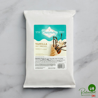 Creamery Ave. Vanilla Soft Serve Mix 3.2 lb.