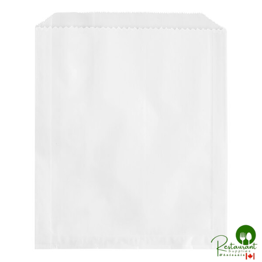 Bagcraft Packaging White Wet Wax Sandwich Bag - 1,000/Box