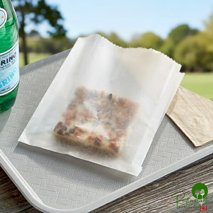 Bagcraft Packaging White Wet Wax Sandwich Bag - 1,000/Box