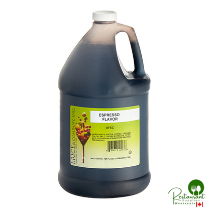 I. Rice Espresso Hard Serve Ice Cream Base 1 Gallon