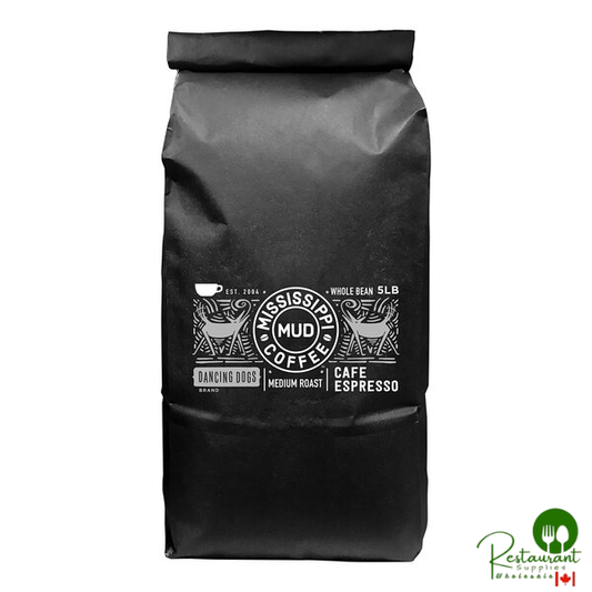 Mississippi Mud Coffee Cafe Espresso Whole Bean Espresso 5 lb.