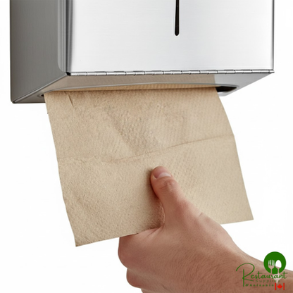 Prime Natural Brown Kraft M-Fold (Multifold) Towel - 4,000/Case