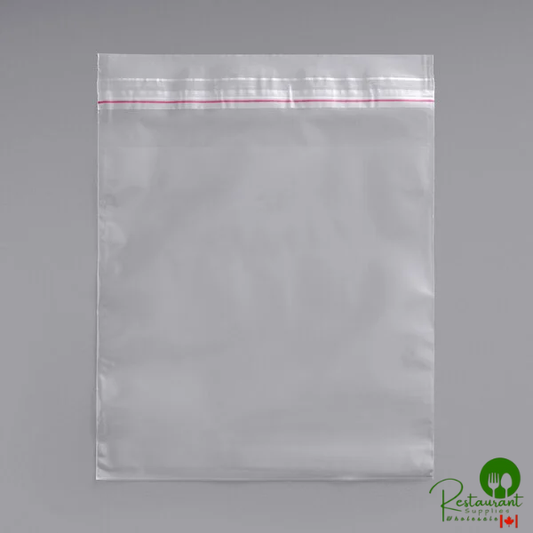 LK Packaging Plastic Lip and Tape Resealable Sandwich / Cookie Bag 5" x 5" x 1" - 1,000/Box