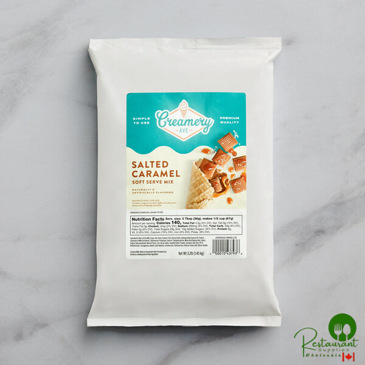 Creamery Ave. Salted Caramel Soft Serve Mix 3.2 lb.