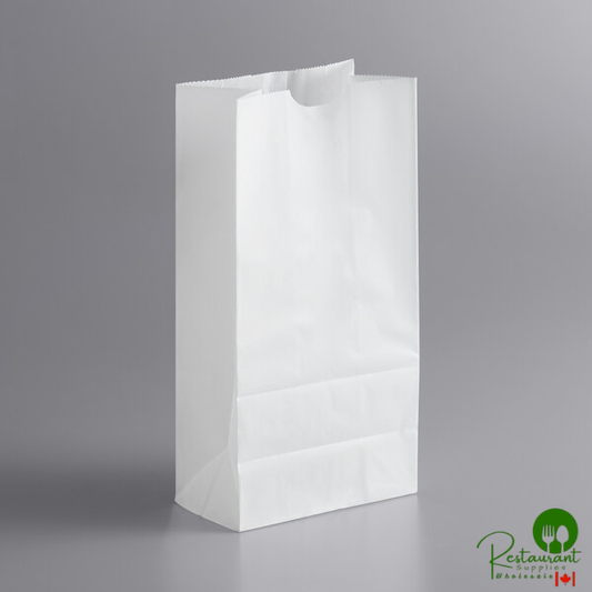 Bagcraft Packaging 300298 8 lb. Dubl-Wax® White Bag - 1,000/Case