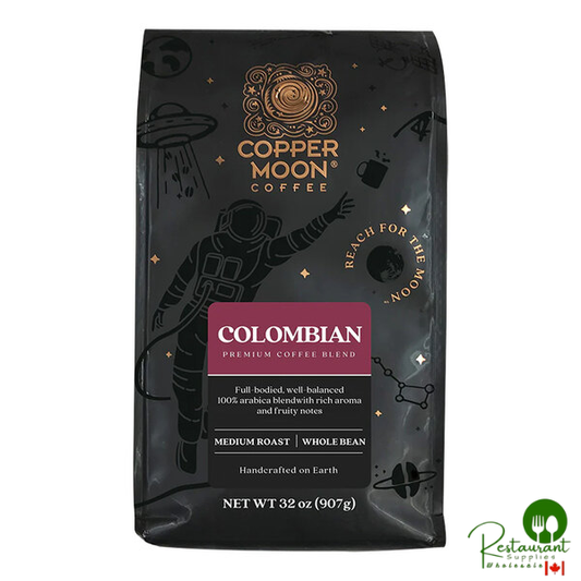 Copper Moon Colombian Blend Whole Bean Coffee 2 lb. - 4/Case