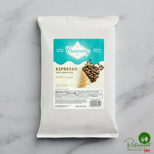 Creamery Ave. Espresso Soft Serve Mix 3.2 lb.