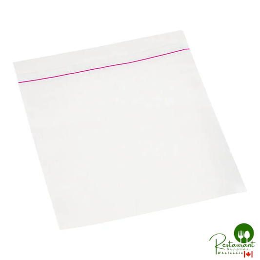 LK Packaging Plastic Lip and Tape Resealable Sandwich / Cookie Bag 5" x 5" - 1,000/Case