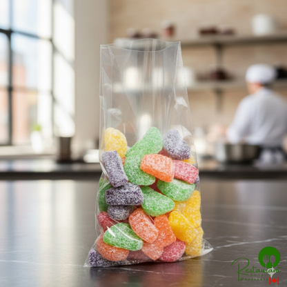 LK Packaging P12F0539 Plastic Cookie / Candy Bag 5 3/4" x 9 3/4" - 2,000/Box