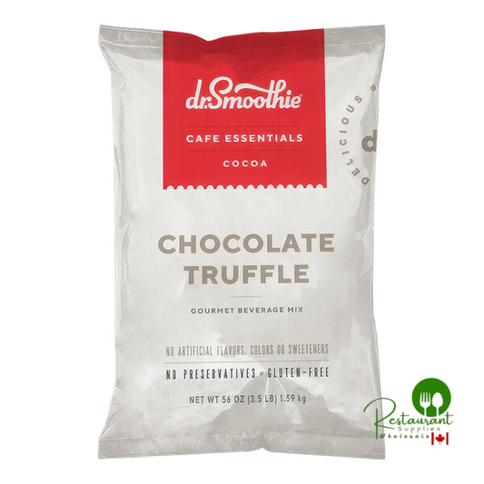Dr. Smoothie Café Essentials Chocolate Truffle Beverage Mix – 3.5 lb (5/Case)